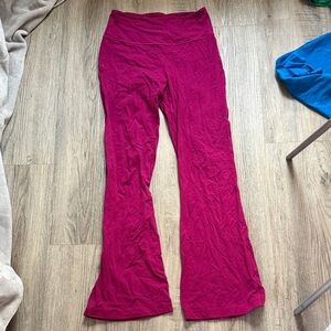 lululemon athletica Pink Boot Cut Pants